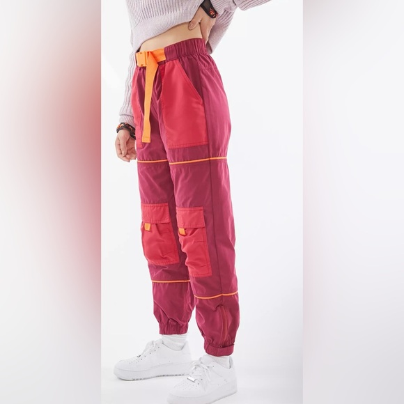 Urban Outfitters Pants - UO Neil Colorblock Belted Snow Pants